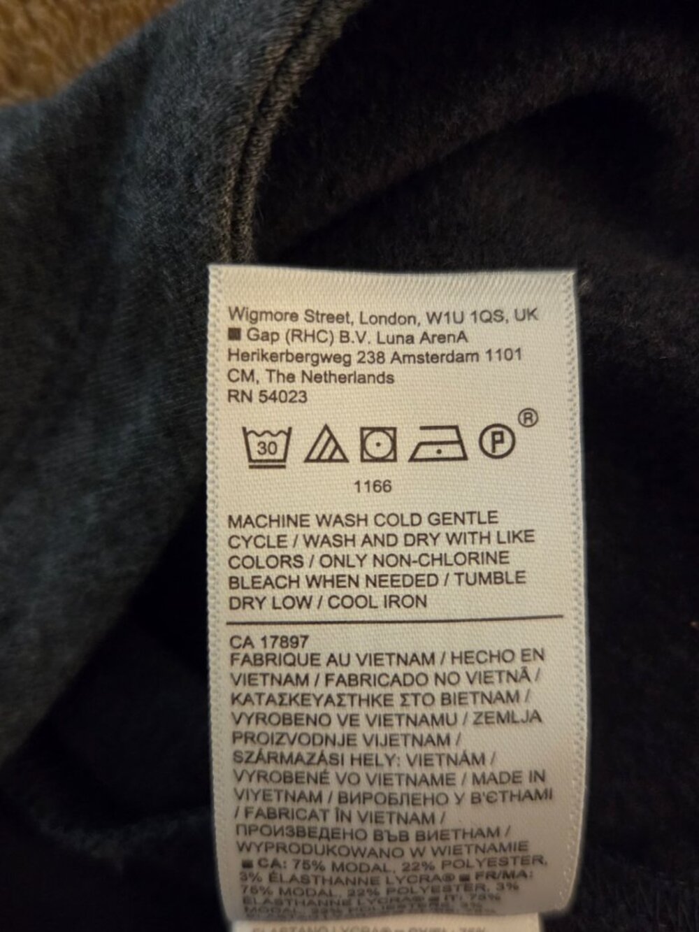 ATHLETA Purana Wrap Womens XS/S Charcoal Gray Oversized Sweatshirt Hoodie Flowy - Picture 10 of 12